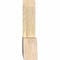 Ekena Millwork Portland Rough Sawn Timber Gable Bracket, Douglas Fir, 48"W x 18"H x 4"D x 6"F, 9/12 Pitch GBW048X18X0406POR00RDF - alternate 3